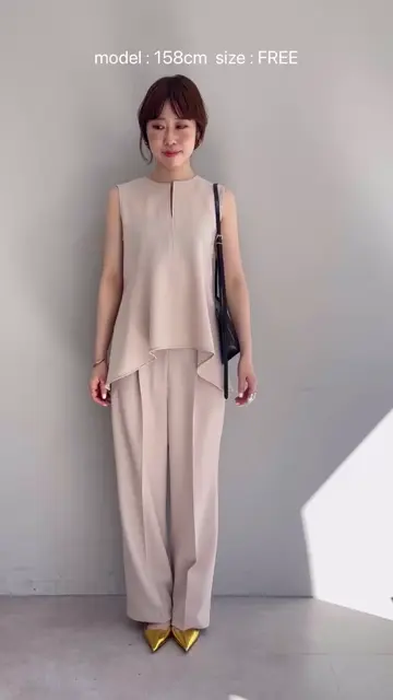 ストレッチブッチャーペプラムブラウス | Whim Gazette(ウィム