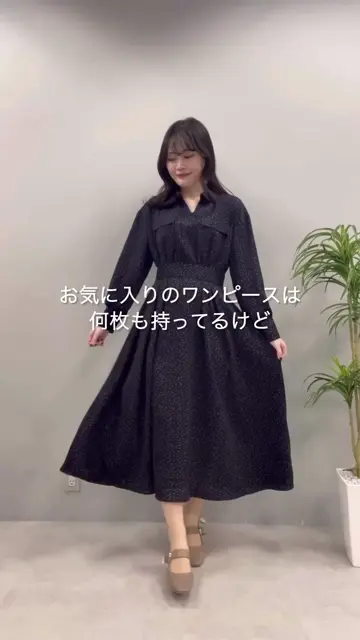 WEB限定】シアー楊柳スリットデザインワンピース | natural couture