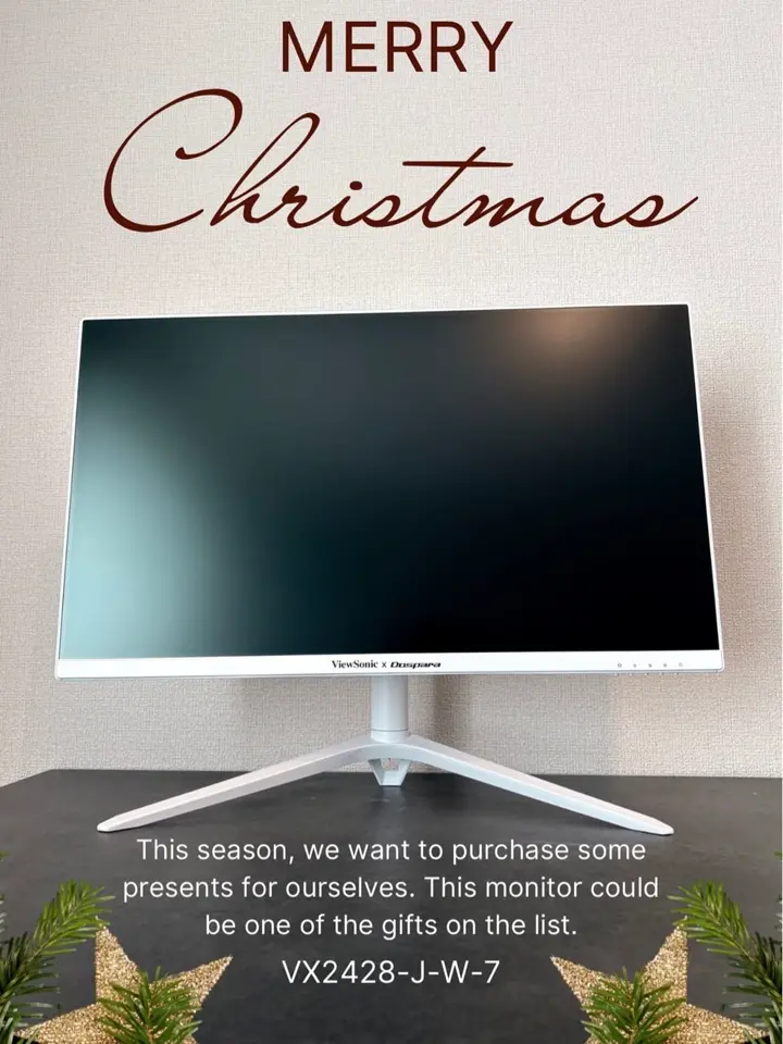 ViewSonic VX2428J-W-7 (23.8インチワイド 液晶モニター ホワイト