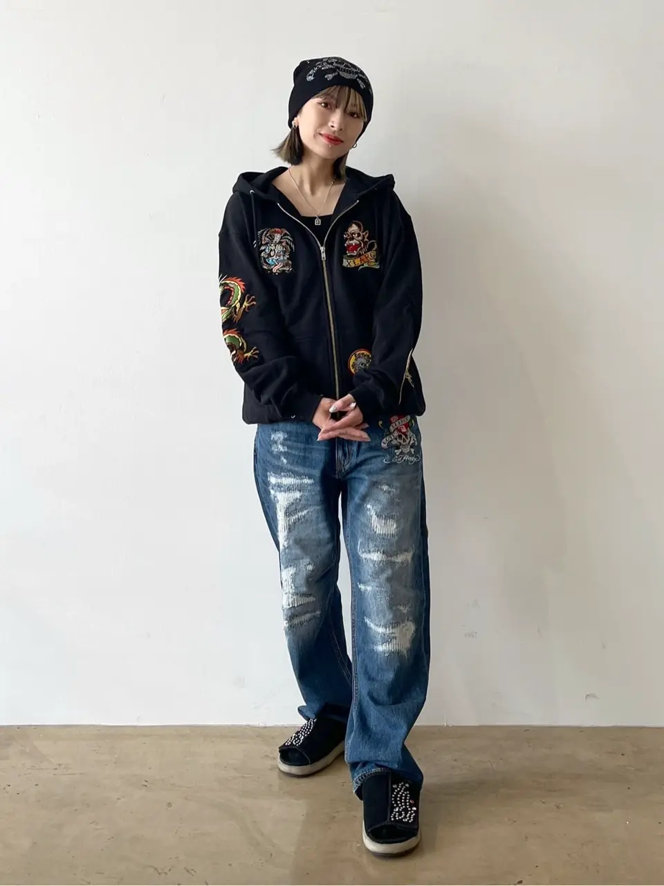 XLARGE×ED HARDY SINGLE BEANIE – calif（カリフ）公式サイト