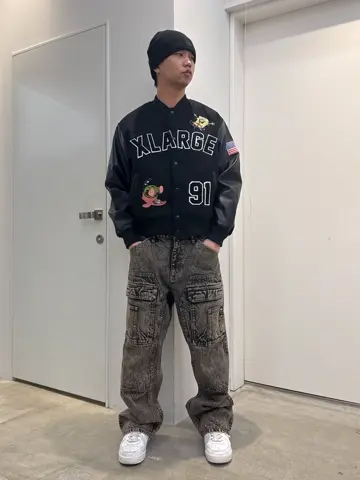 XLARGE×SpongeBob VARSITY JACKET – calif（カリフ）公式サイト