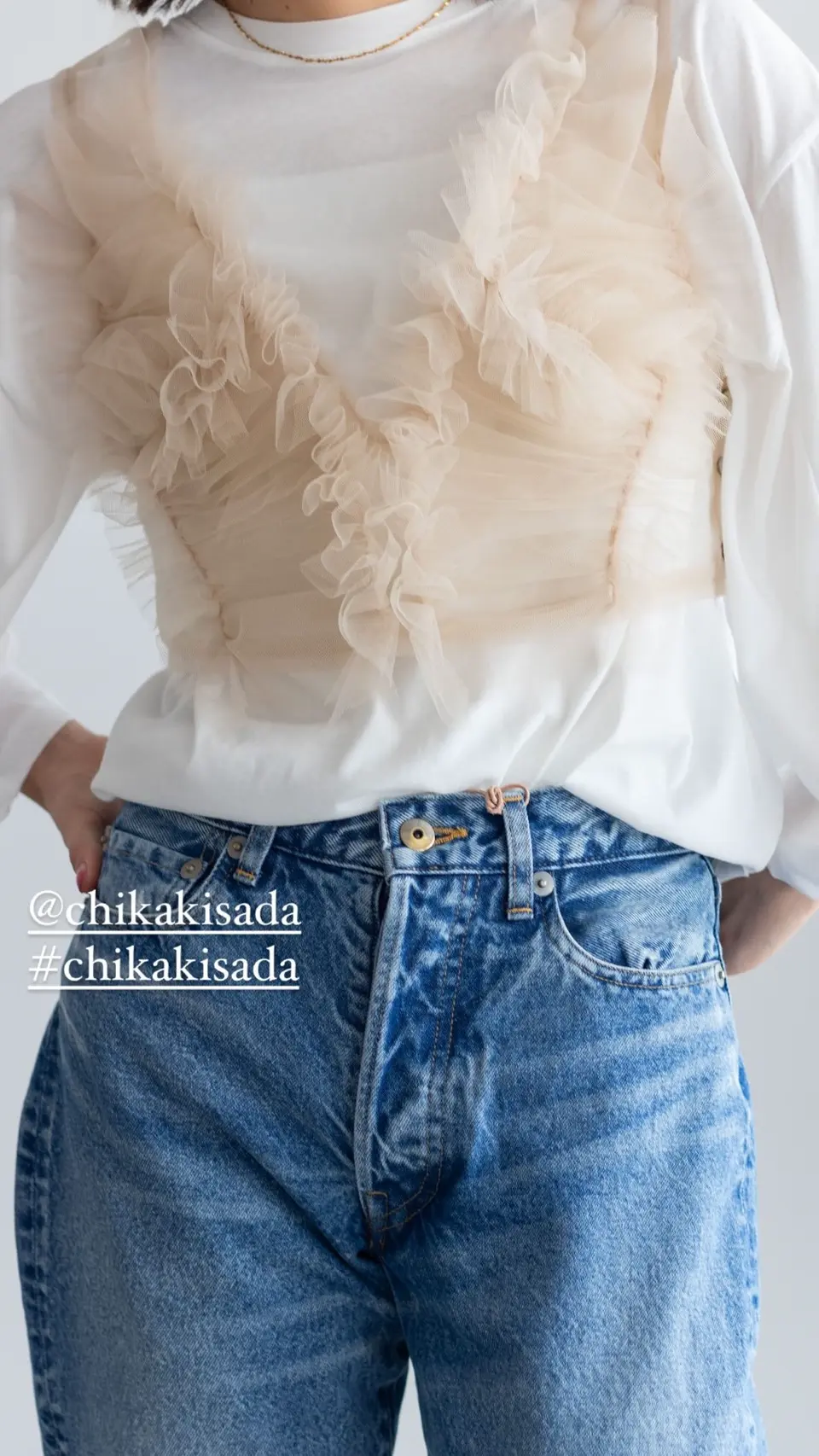 Tulle bustier-チュールビスチェ-Chika Kisada（チカキサダ）通販| st