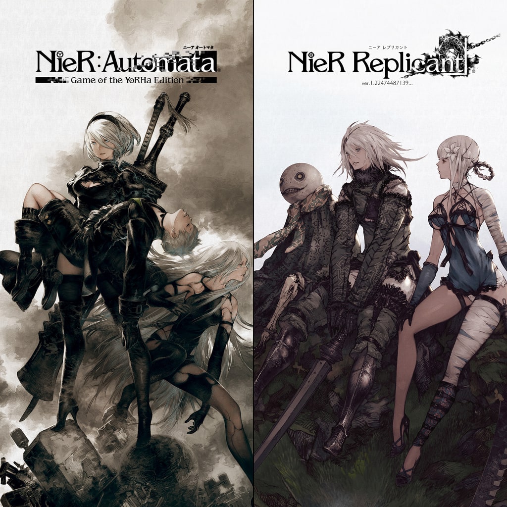 NieR:Automata NieR Replicant キャンバスアートF3 NieR:Automata NieR