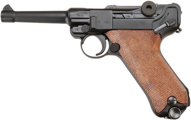 タナカ「ルガーP08 4インチHW “1918 Erfurt”バージョン ブローバック