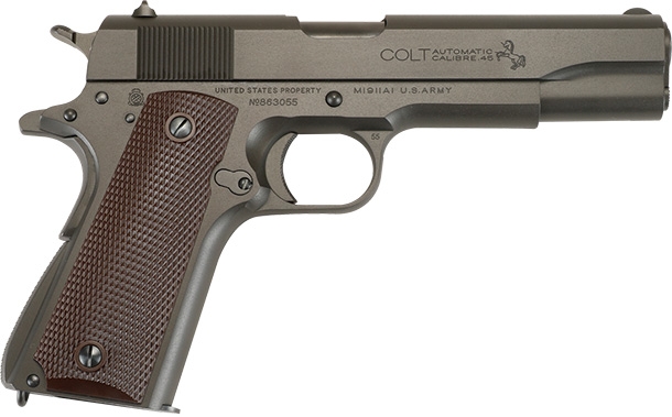 軍用に徴用された民間モデルを再現「エラン コルトM1911A1