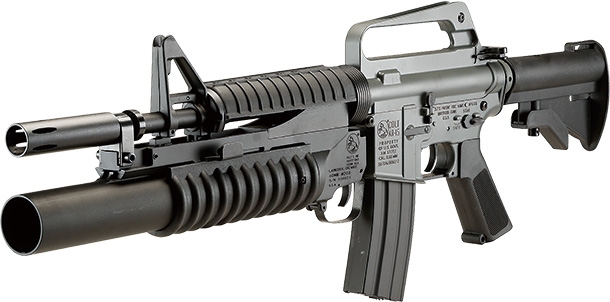クラシックなM203付きM16電動ガンの最新版2モデル「E&C COLT M16A1