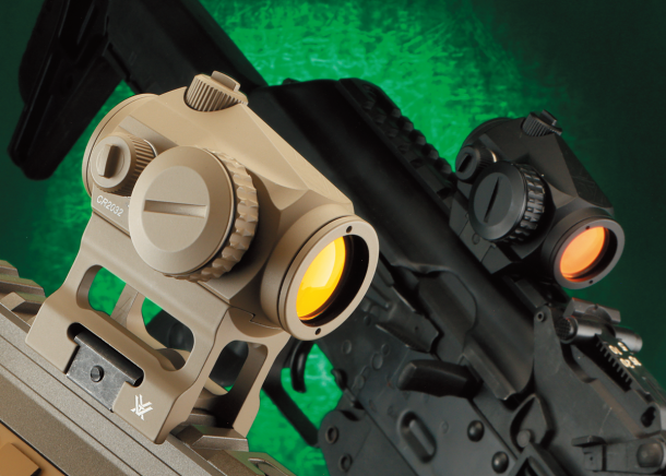 人気のドットサイトにタンカラーが登場「VORTEX CROSS FIRE RED DOT 2