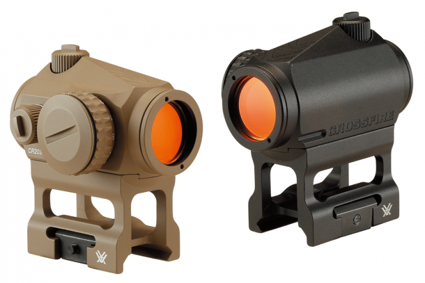 人気のドットサイトにタンカラーが登場「VORTEX CROSS FIRE RED DOT 2