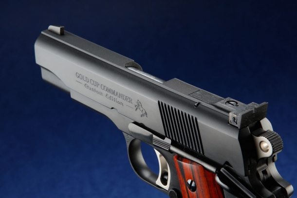 コルト純正の激レアカスタム「コルトゴールドカップコマンダー