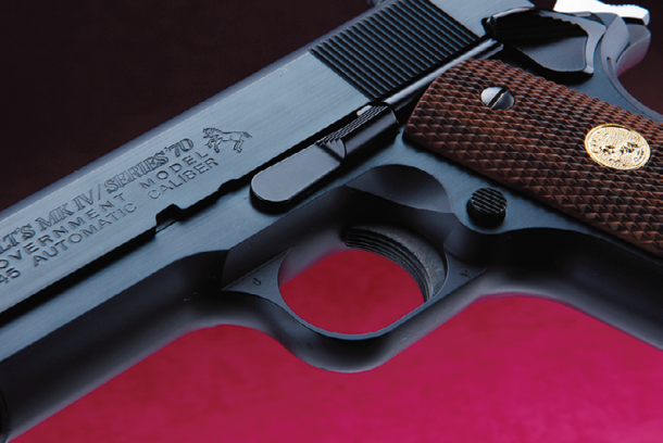 黎きガンブルーフィニッシュの名銃、コルトガバメント Mk.IV SERIES 70