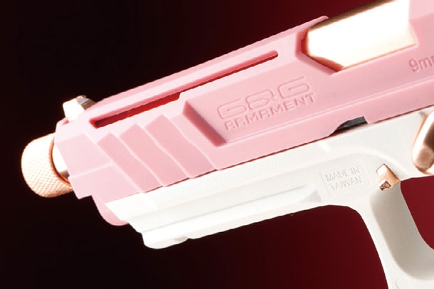 エアガンオリジナルデザインらしさが満載「G&Gアーマメント GTP9 Rose