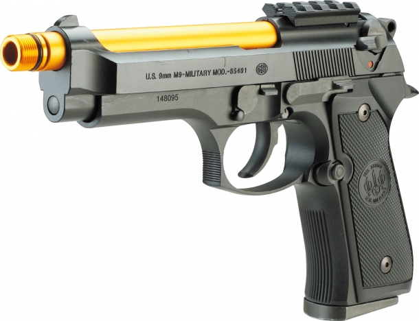 米軍拳銃エアガンを進化!! M9ピストルを光学機器仕様にカスタム