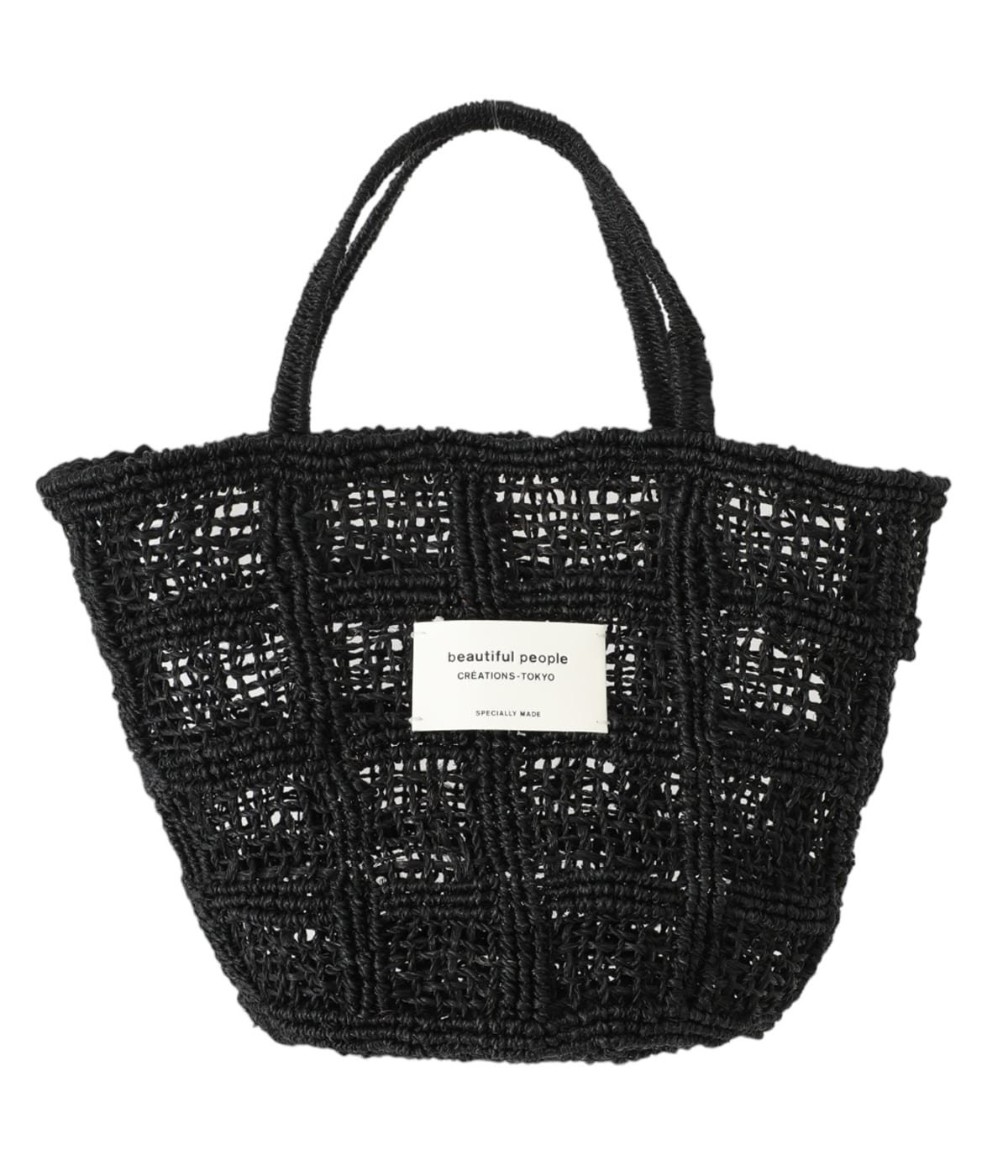 レディース】abaca knitting tote bag S | beautiful people