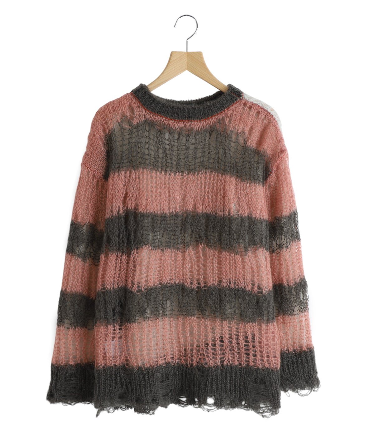 flip wooledmohair damaged pullover | beautiful people