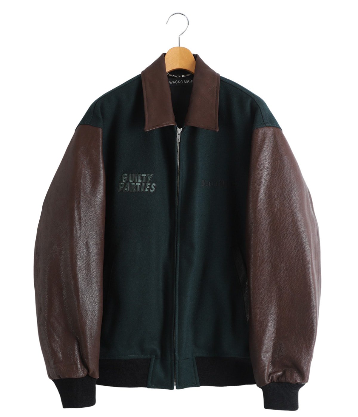 LEATHER VARSITY JACKET ( TYPE-1 ) | WACKO MARIA(ワコマリア