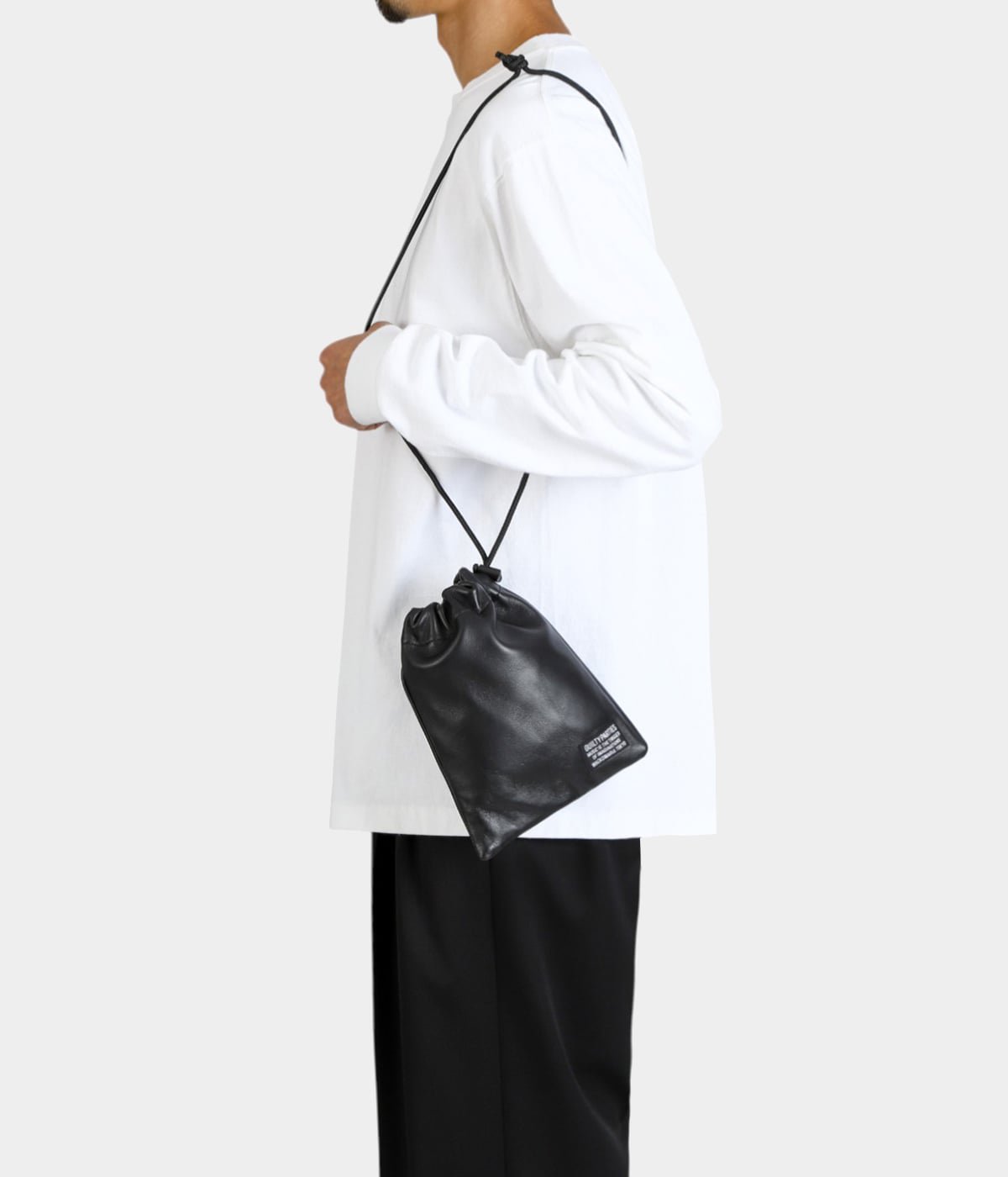 PORTER ワコマリア 巾着 ブラック WACKO MARIA × PORTER 巾着 バッグ