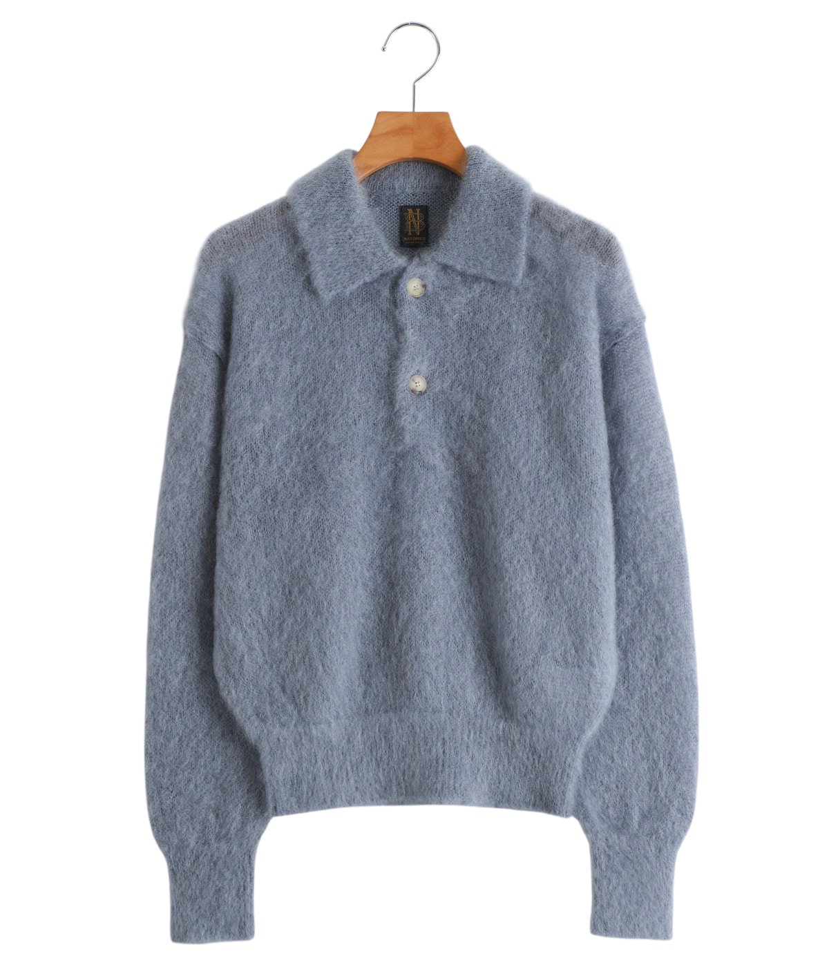 レディース】PURE MOHAIR SHAGGY POLO | BATONER(バトナー) / トップス