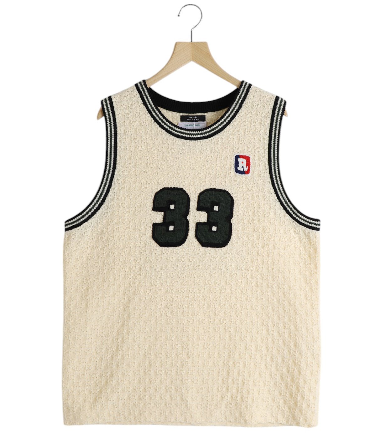 KNITTING BASKETBALL SHIRT | RICE NINE TEN(ライス ナイン テン