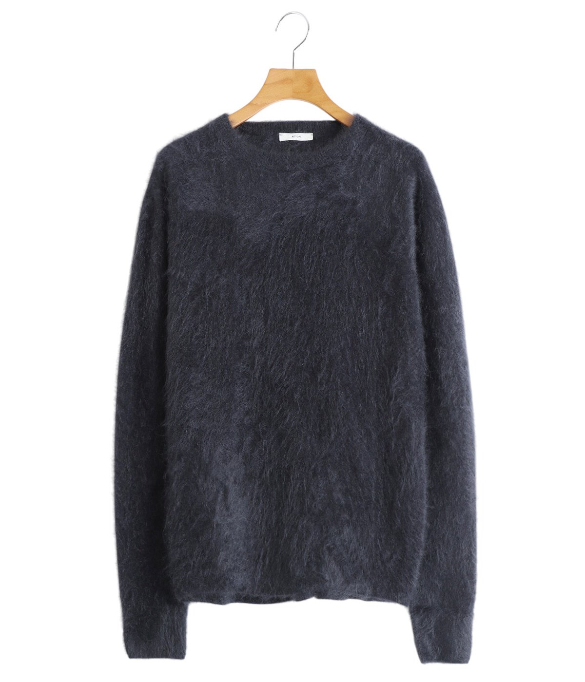 レディース】ROYAL CASHMERE FUR CREWNECK SWEATER | ATON(エイトン