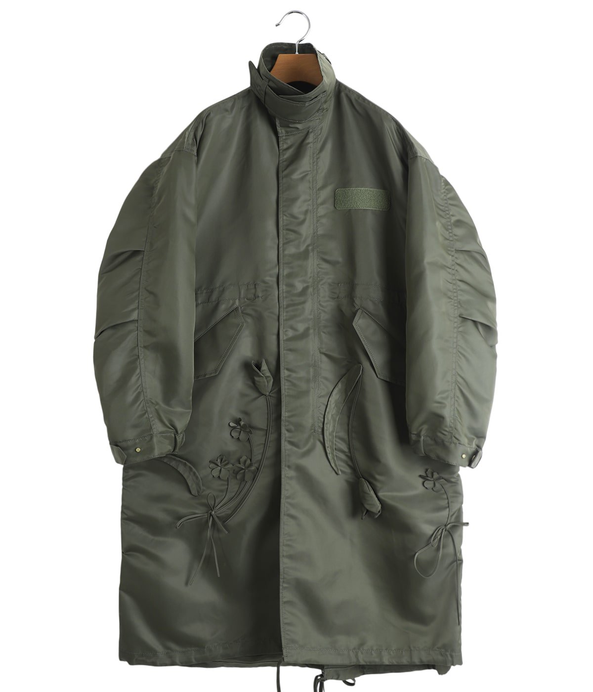 レディース】Nylon Twill 3D Embroidery Mods Coat | Mame Kurogouchi