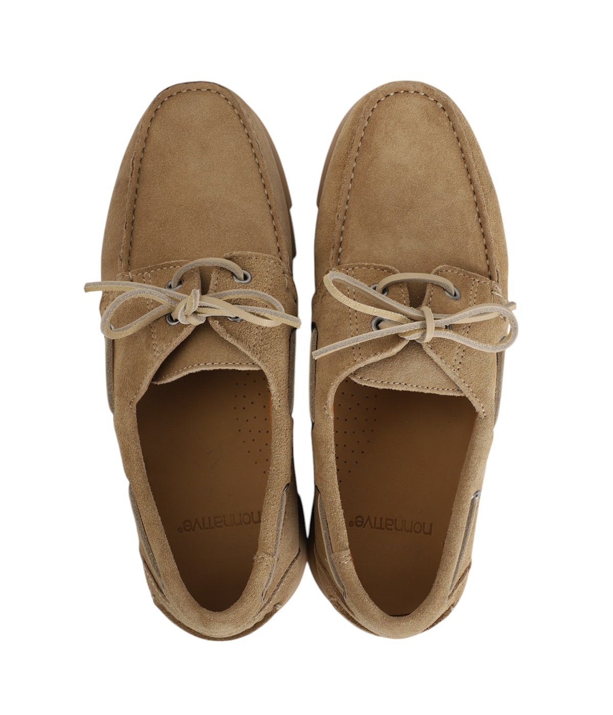 OFFICER DECK SHOES COW LEATHER | nonnative(ノンネイティブ