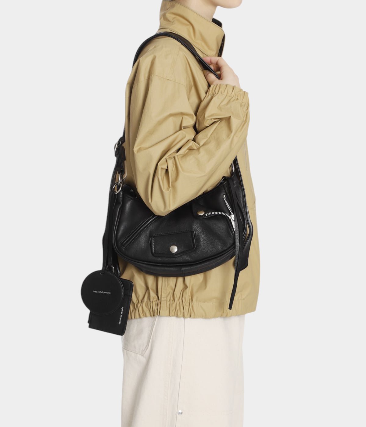 別注 riders shoulder bag | beautiful people(ビューティフルピープル
