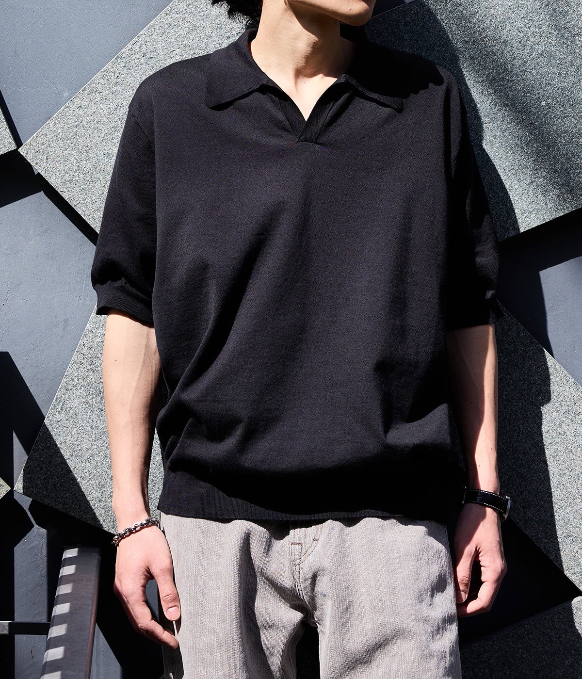 別注 THE SEAISLAND COTTON SKIPPER POLO S/S | BATONER(バトナー