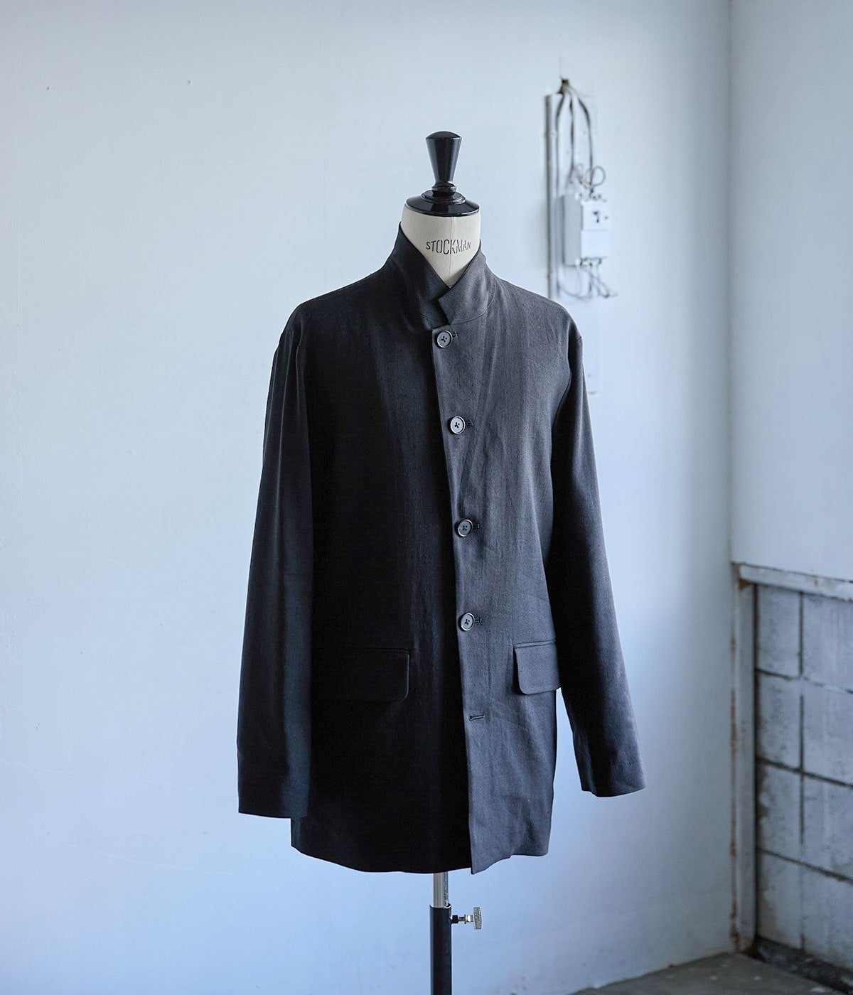 Linen Wool Gabardine Jacket | PORT BY ARK(ポートバイアーク