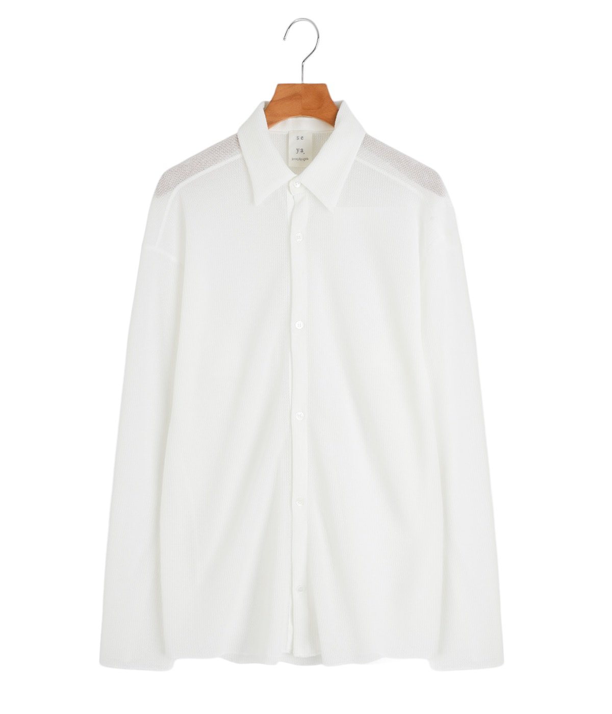 レディース】MESH SHIRT | seya.(セヤ) / トップス 長袖シャツ