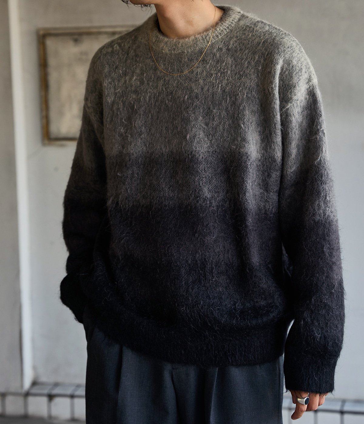 別注 GRADATION MOHAIR KNIT PULL OVER | YOKE(ヨーク) / トップス