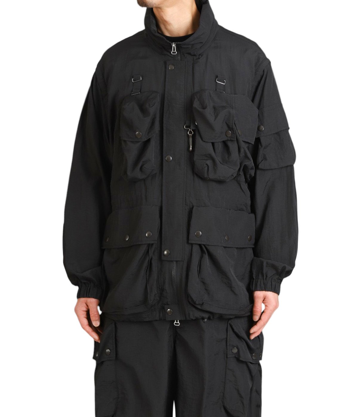 NYLON MULTI POCKETS DETACHABLE UTILITY BLOUSON | YOKE(ヨーク