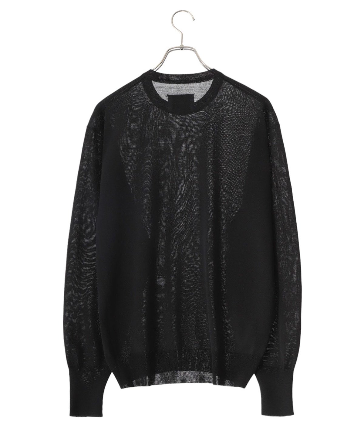 WOOL SILK KNIT CREW NECK LS | ssstein(シュタイン) / トップス