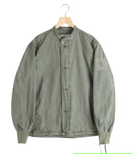 TROOPER SHIRT JACKET COTTON TYPEWRITER SULFUR DYE | nonnative(ノン