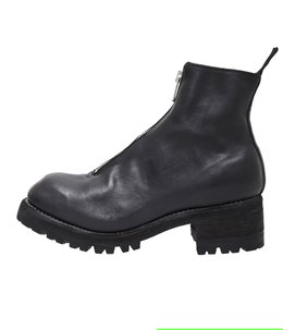 PL1 FRONT ZIP BOOTS HORSE FULL GRAIN | GUIDI(グイディ) / シューズ