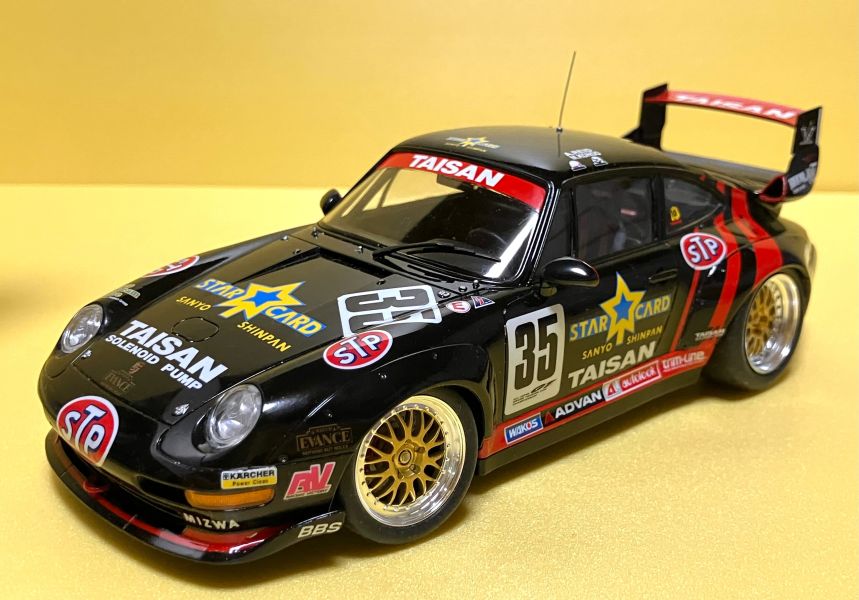 タミヤ 1/24 タイサンスターカード ポルシェ911GT2 | きくやんさんの