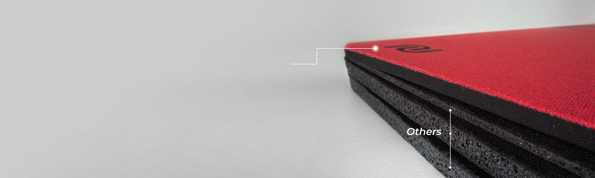 G-SR-SE ROUGE ゲーミングマウスパッド For e-Sports | ZOWIE Japan