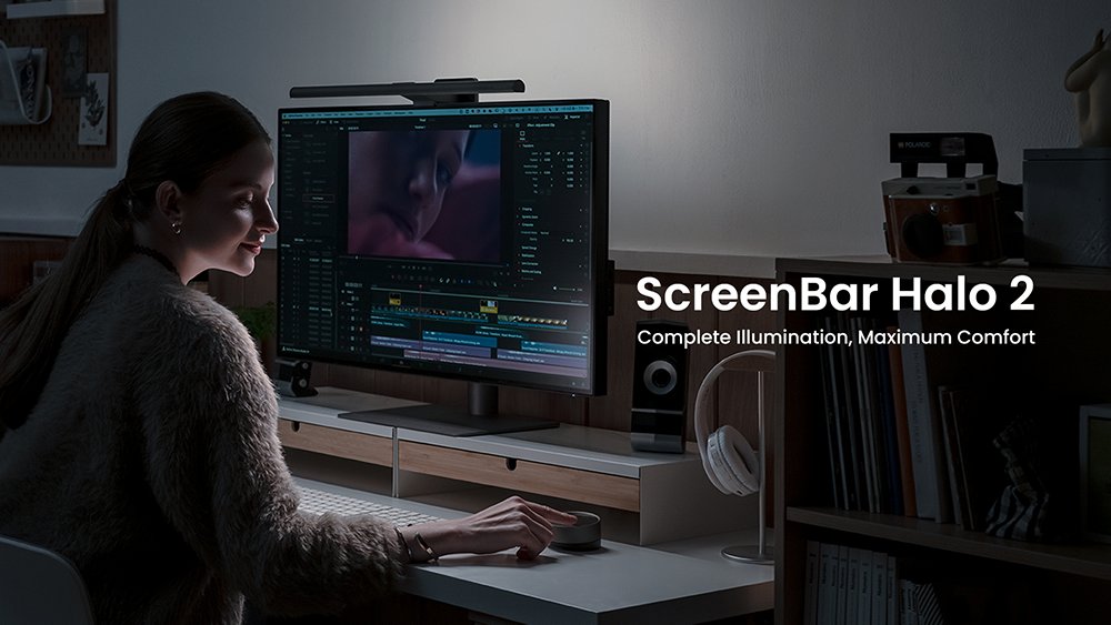 Curved Monitor Light Bar Screenbar Halo 2 | BenQ Asia Pacific