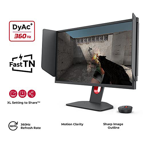 XL2566K 360Hz Fast-TN Gaming Monitor with DyAc+ for Pro FPS