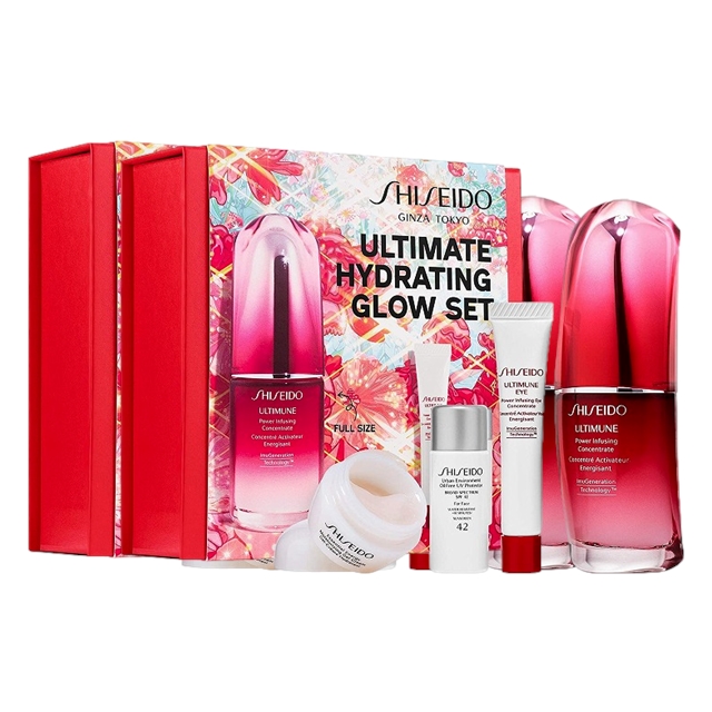 資生堂 アルティミューンハイドレイティンググロウセット 4点×2 【お得