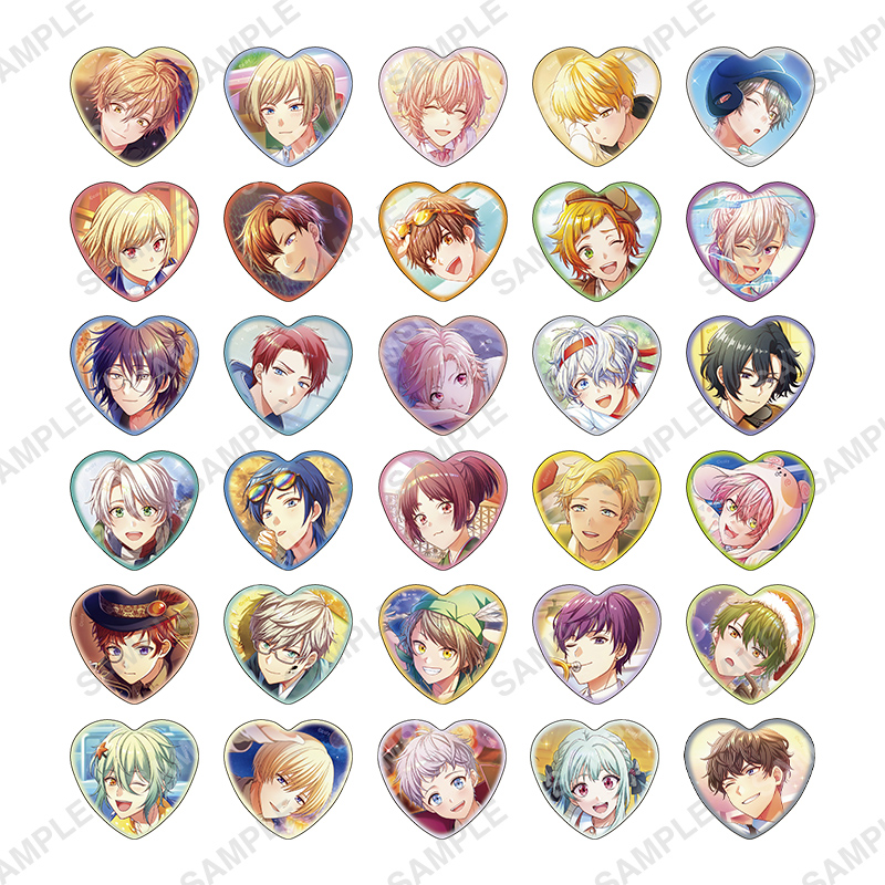 トレーディングハート缶バッジ 第五弾 | オンエア！ 7th Anniversary