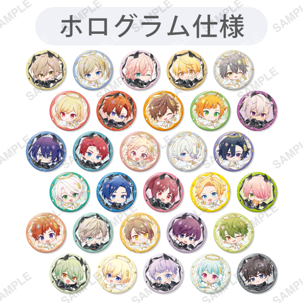 7th Anniversary トレーディングホログラム缶バッジ | オンエア！ 7th