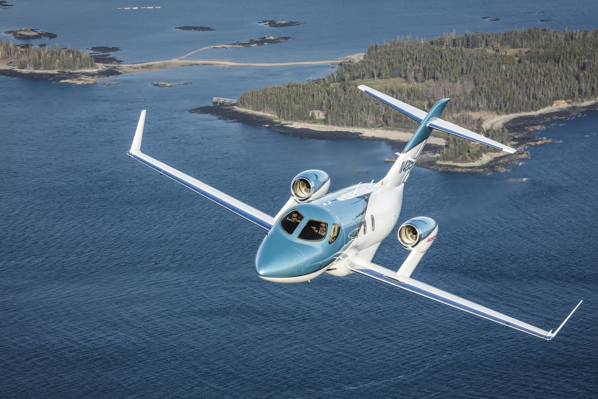 Photos: Inside the new HondaJet Elite private jet by Honda