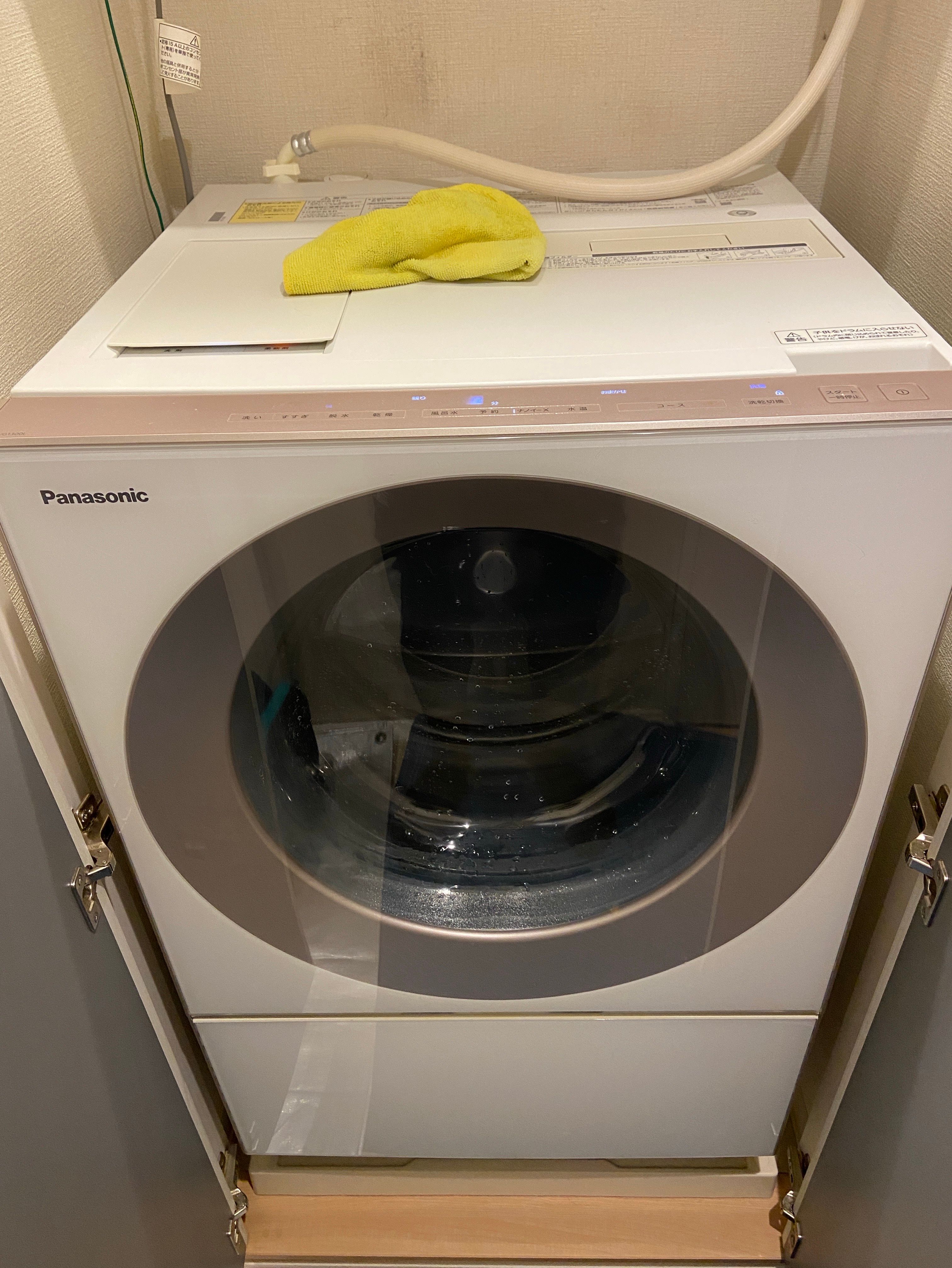 大田区｜パナソニックNA-VG1300L-P ドラム式洗濯機クリーニング