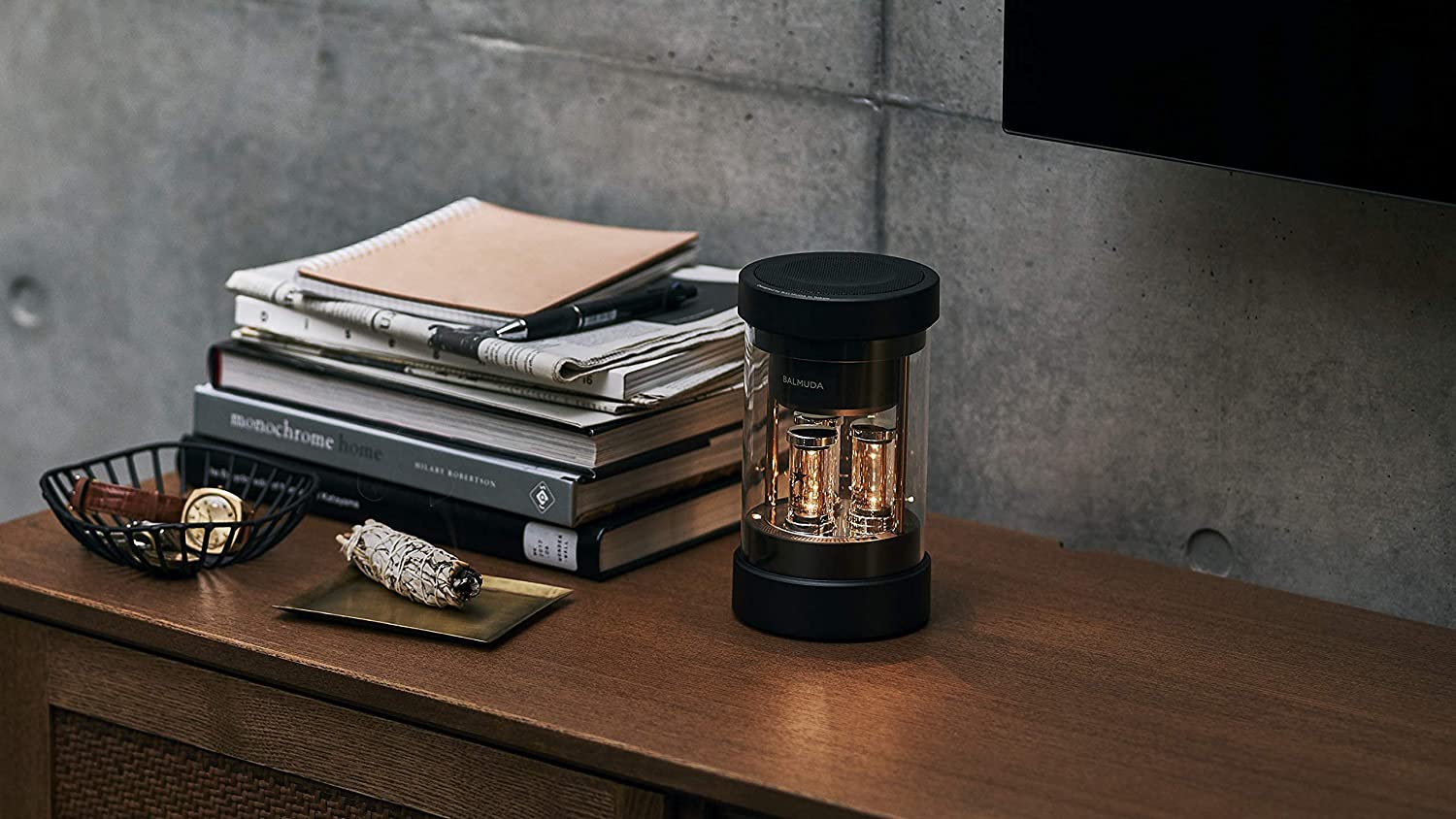 BALMUDA The Speaker Black Bluetooth Speaker M01A-BK ｜ DOKODEMO