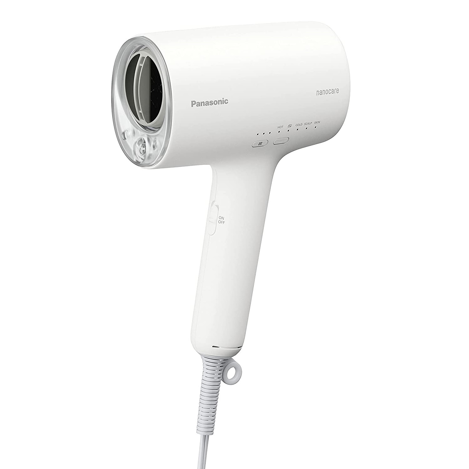 Panasonic EH-NA0J-W nanocare Hair Dryer - Warm White ｜ DOKODEMO