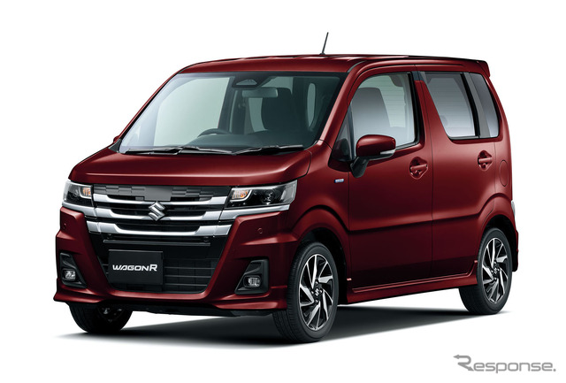 スズキ『ワゴンR』が全車「カスタムZ」デザインに統一、安全＆快適装備