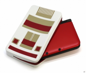 昔懐かしいゲーム機がスリムなポーチになった！3DS LL用「レトロ