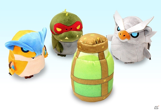 クシャルダオラなどをデフォルメした「モンスターハンター もちカワ