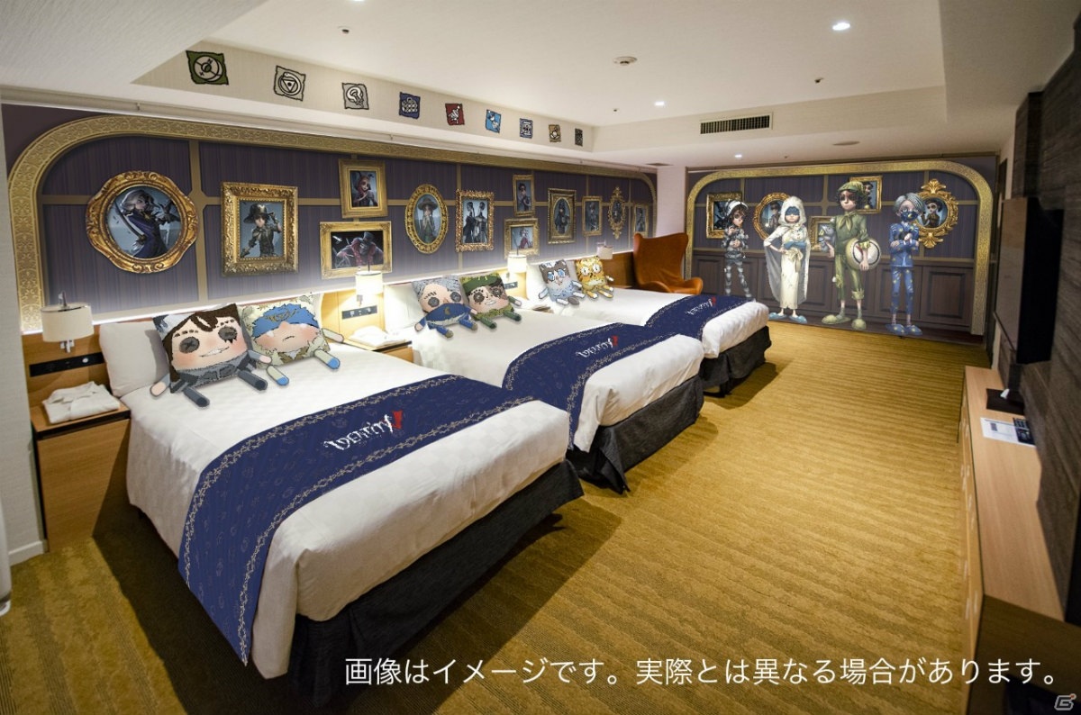 サンシャインシティプリンスホテルに「Identity V 第五人格」の世界観