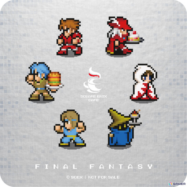 FF ピクセルリマスター」×SQUARE ENIX CAFE TOKYOの初コラボが6月22日